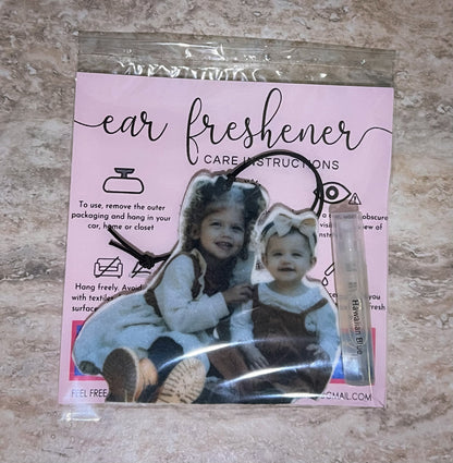 Custom Die-Cut Picture Air Freshener - Freshie - Endlessly Trendy Boutique