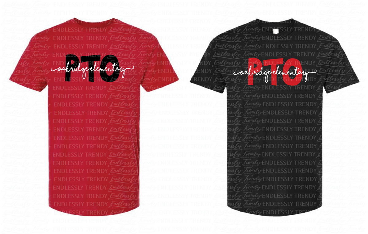 2026 Oak Ridge Elementary PTO Tee - Endlessly Trendy Boutique
