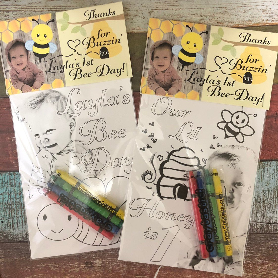 Baseball - or Any Theme YOUR child - Personalized Birthday Party Favors Set of 10 - - Endlessly Trendy Boutique