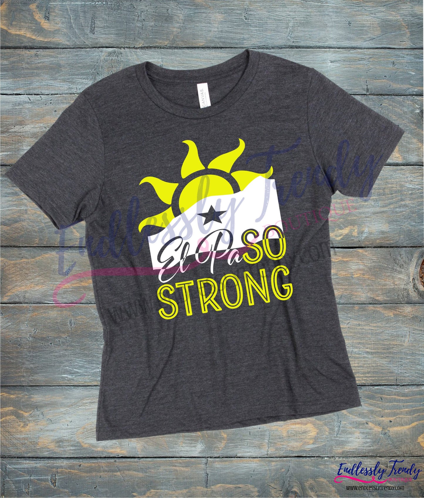CHILD SIZING - El Paso Strong Tee - #ElPaSOSTRONG - Endlessly Trendy Boutique